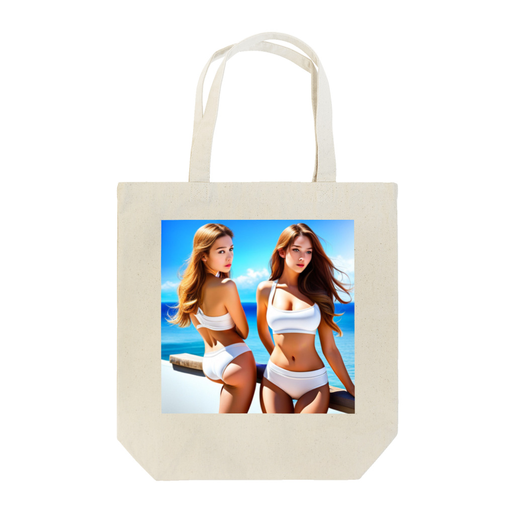 みんなのみすたーさんの Season In The Sun Tote Bag