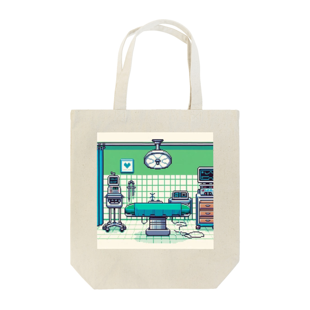 RainboWhaleのドット絵手術室 Tote Bag