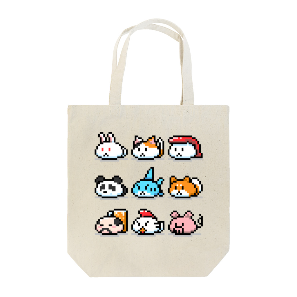 あにぱんださん。のドットあにまるズ Tote Bag