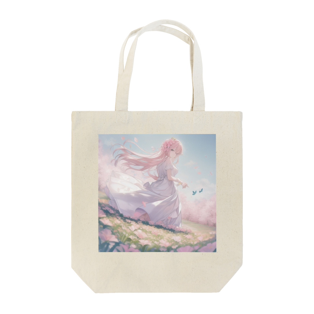 R-mayの草原の少女 Tote Bag