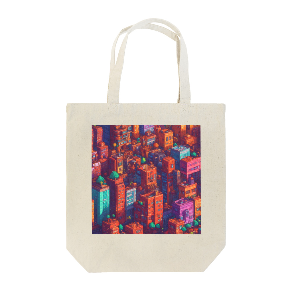 EmotionalArtsのSunset cityscape Tote Bag