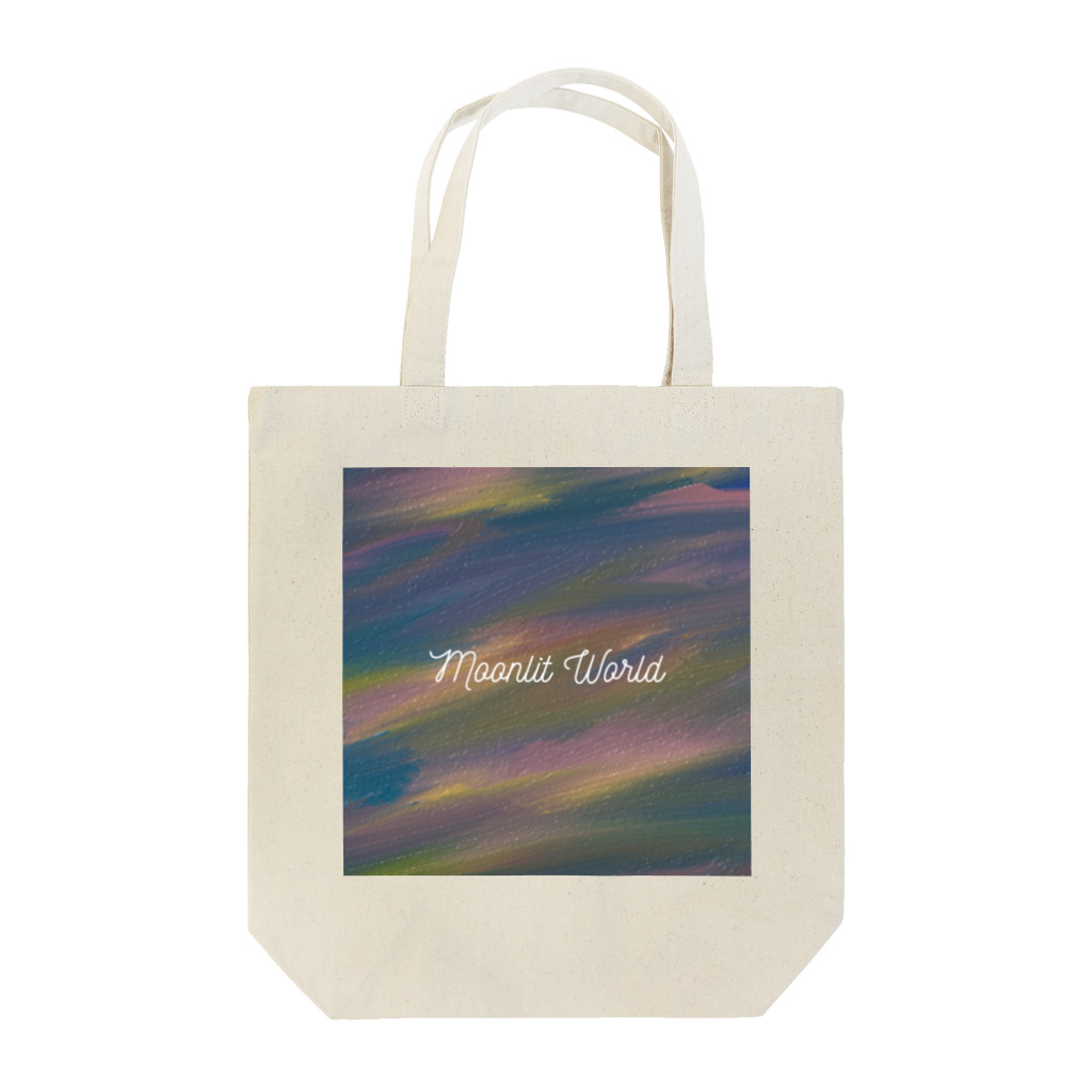 納豆ごはんのMoonlit World Tote Bag