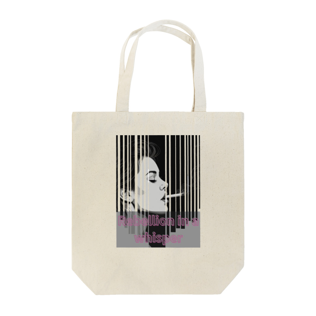 nakohito3のRebellion in a whisper Tote Bag