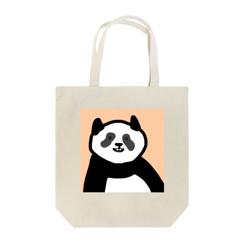 Hituji-meeのナチュラルパンダ Tote Bag