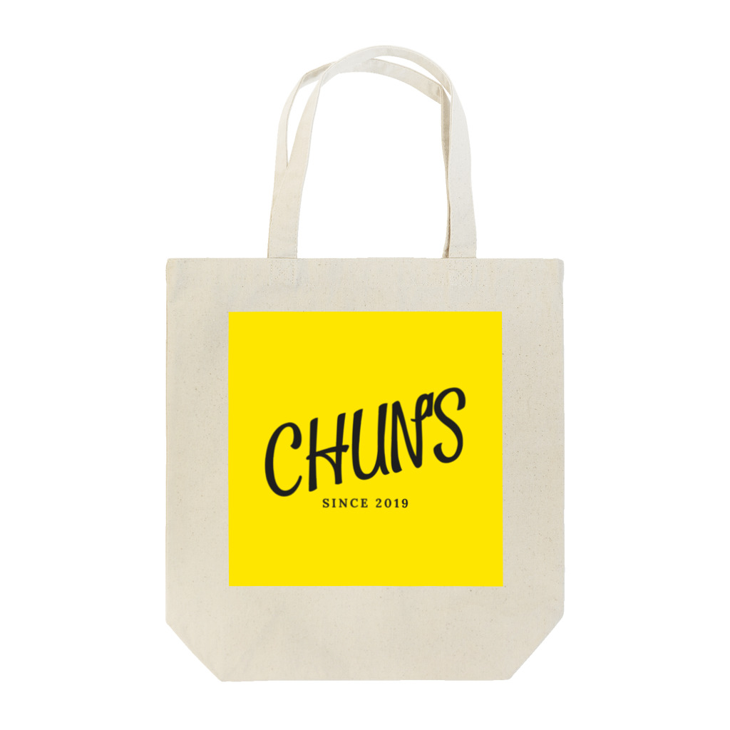 CHUN'SのCHUN'S 黄色ロゴ Tote Bag