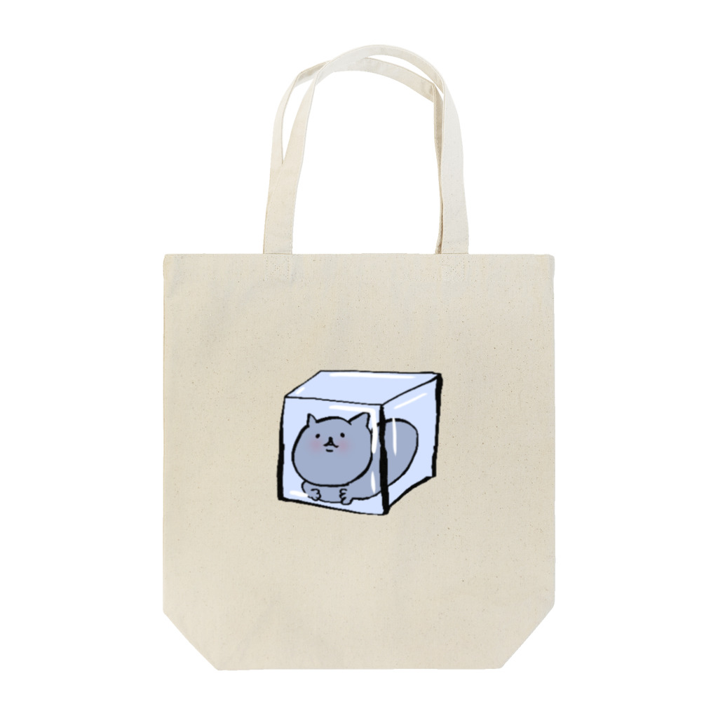 manulshopの凍ってるねこちゃん Tote Bag