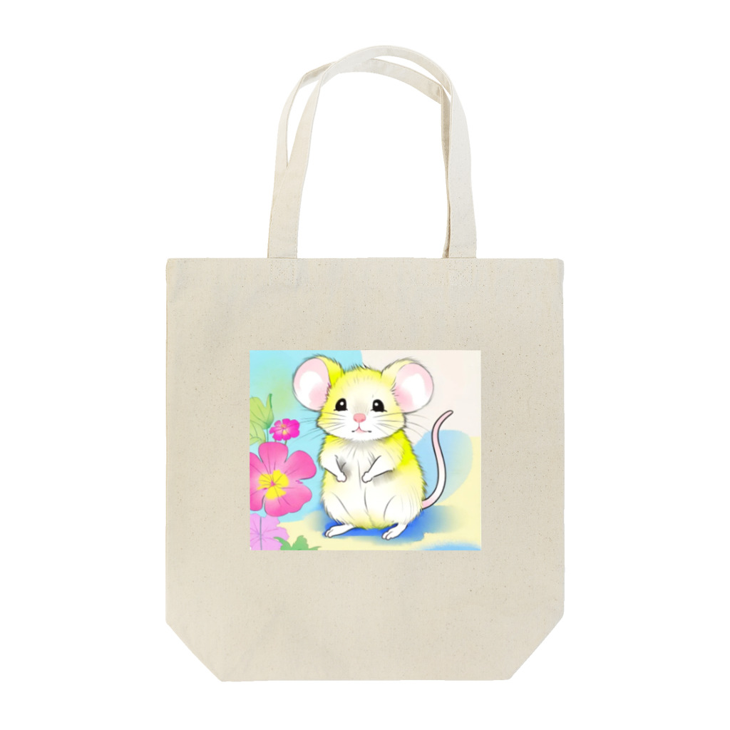 いちごソーダのねずみのスニーキー Tote Bag