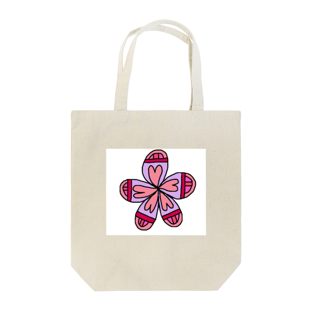 koamaのハートフラワーﾟ･*:.｡❁ Tote Bag