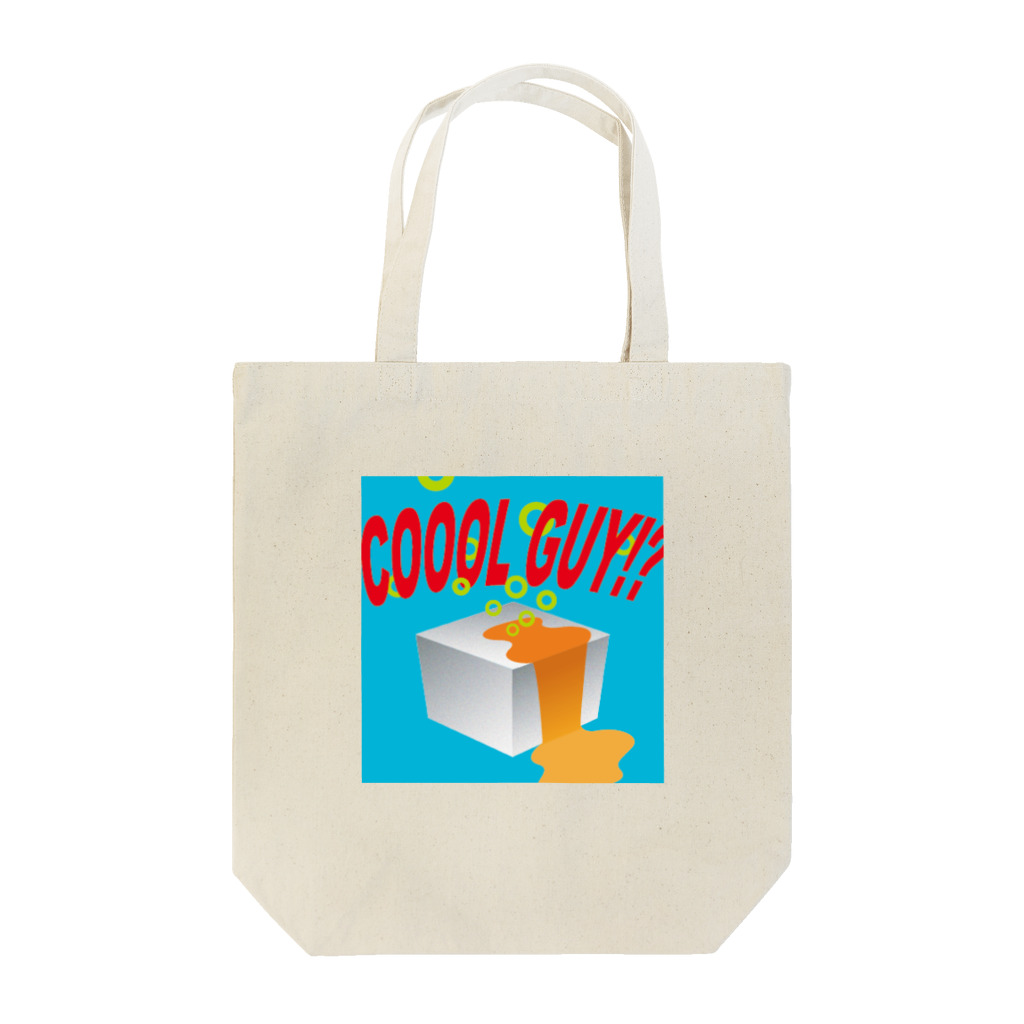 omori megaの【架空CDジャケット】COOOL GUY!? Tote Bag