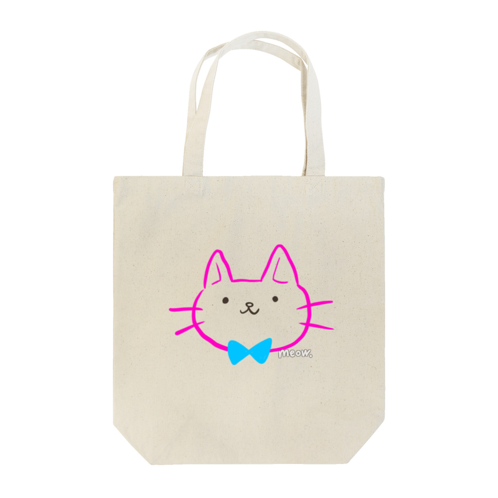 meow.のmeow.ロゴ Tote Bag