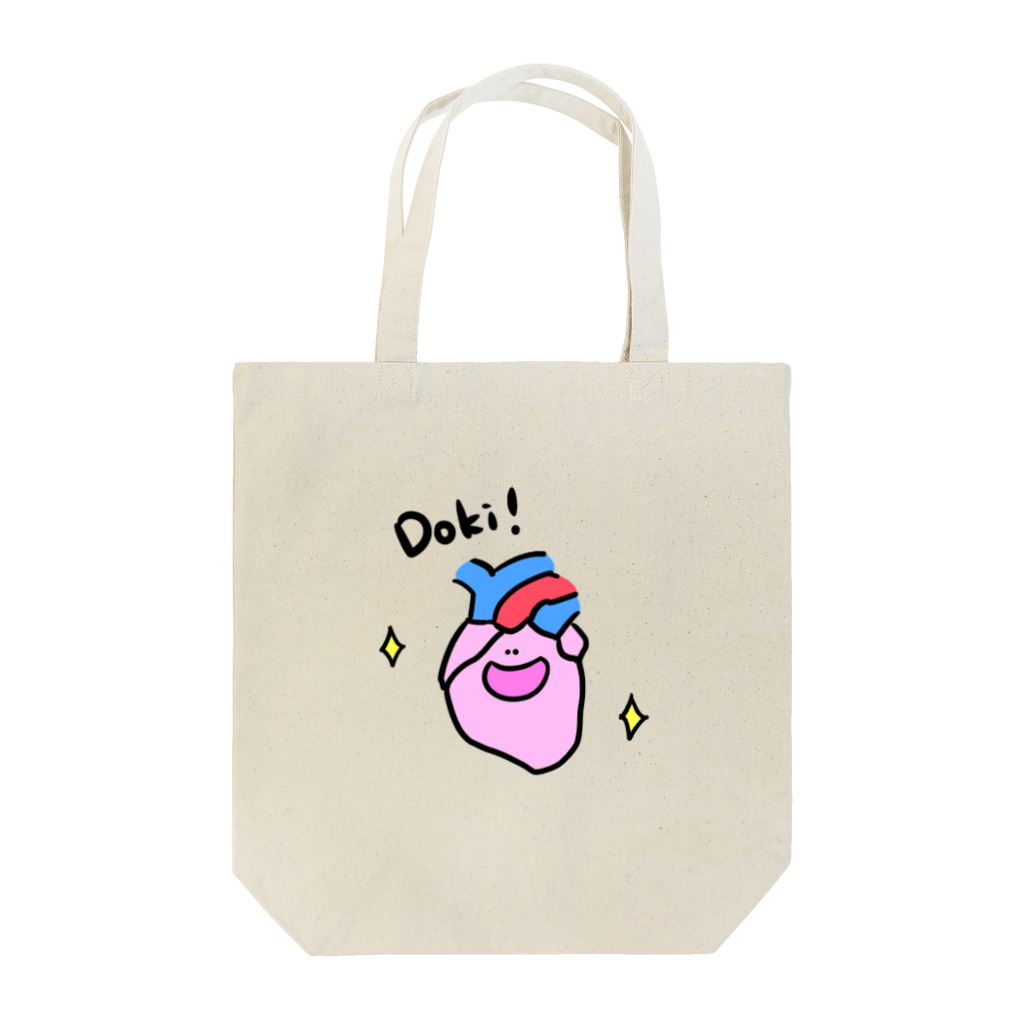 Dr.pepepe の陽気な血球やさんのドキ！キュンとする心臓 Tote Bag