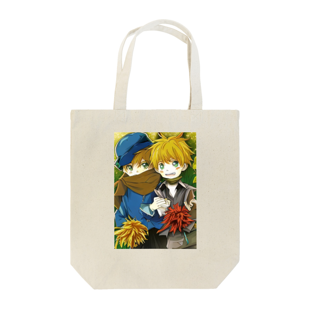 なっつ ふぁくとりーのカカシ★ブラザーズ Tote Bag