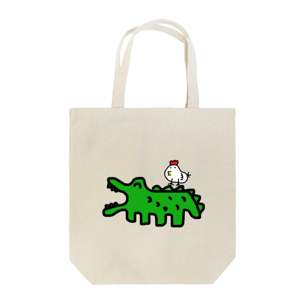 Dice-K2525のゆるかわワニ Tote Bag