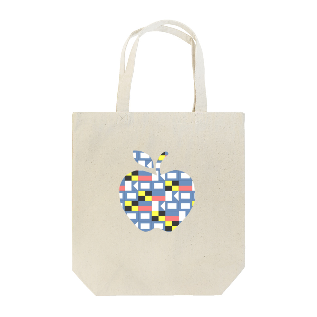 Text のりんご Tote Bag