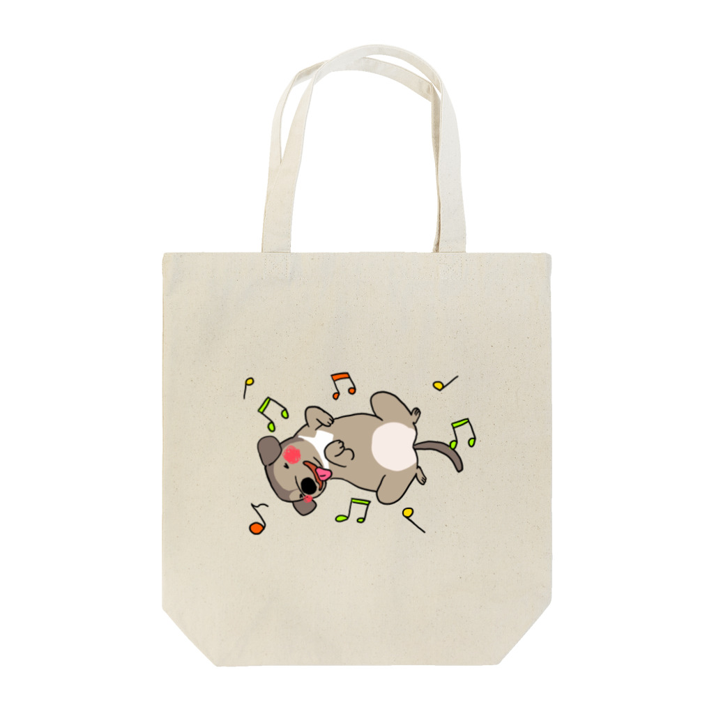 保護犬達の楽園オリジナルグッズのかまってリンちゃん Tote Bag