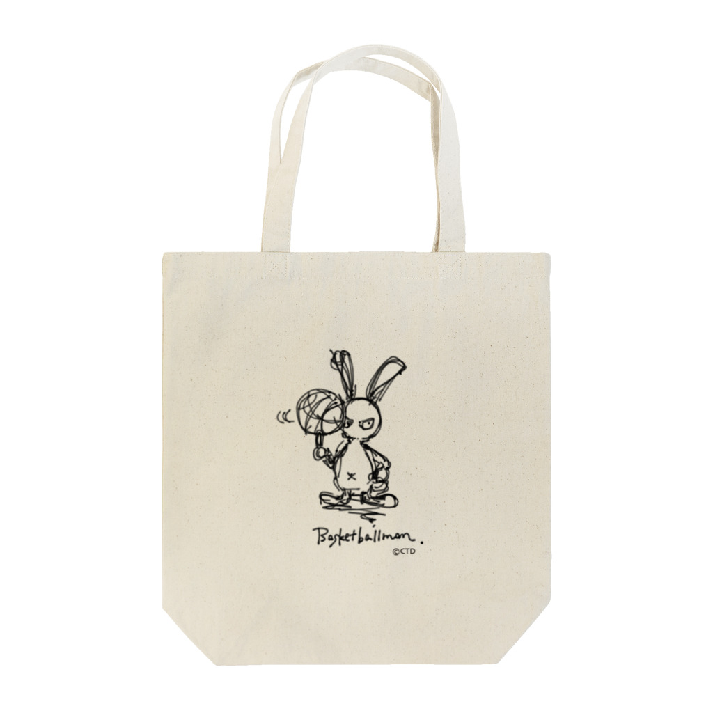 CTDesignのバスケうさぎ Tote Bag