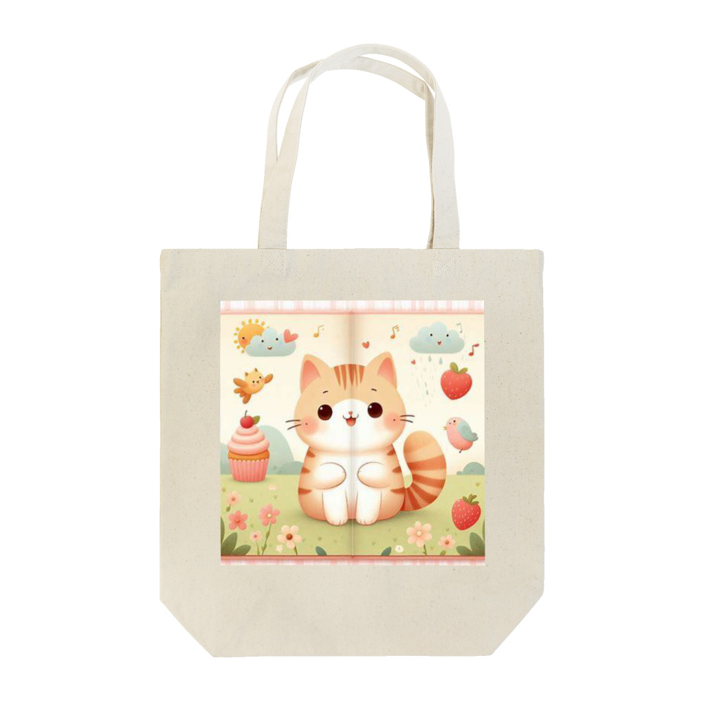 Rパンダ屋の「可愛い猫」グッズ Tote Bag