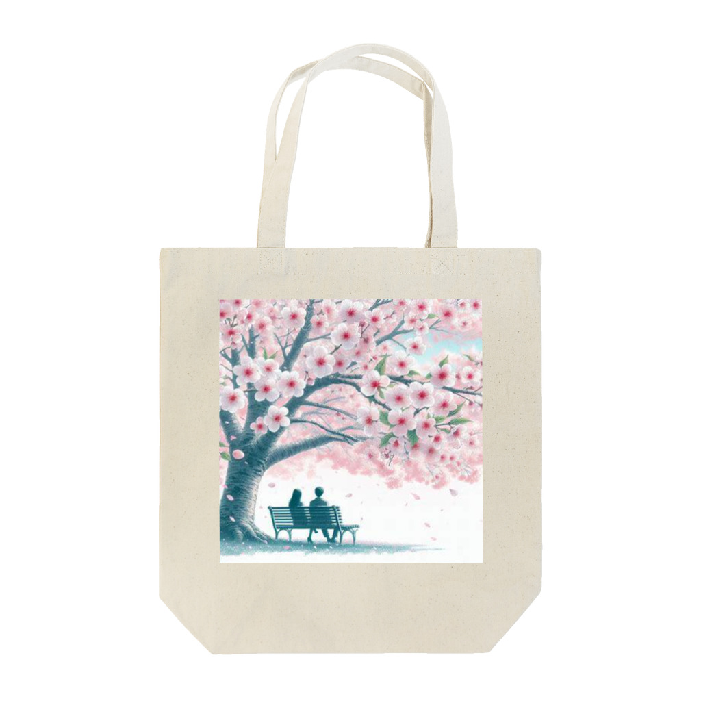 Rパンダ屋の「春風景グッズ」 Tote Bag