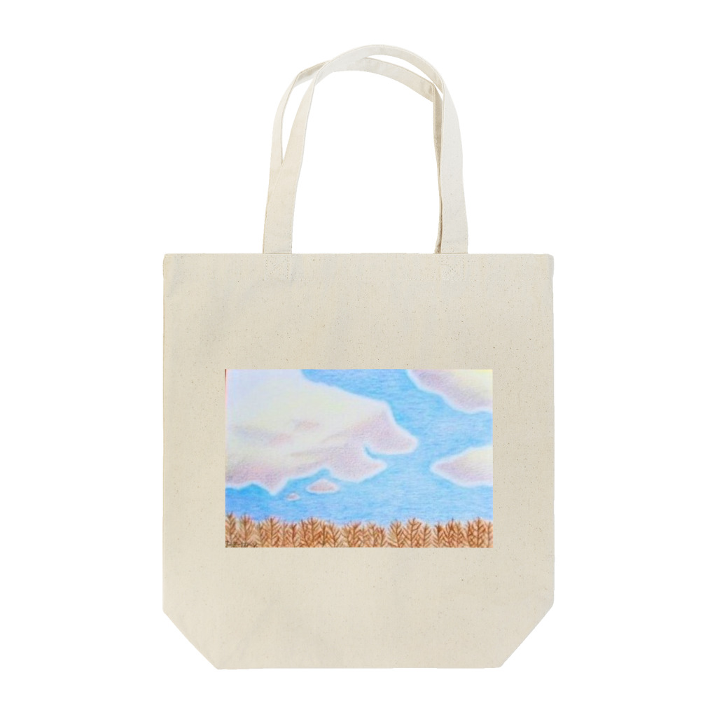 I-z-m-y's worksの春の雲 Tote Bag