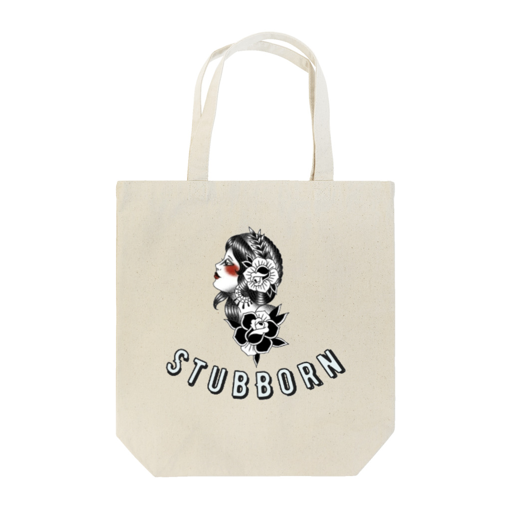 StubBorn（スタボン）のpinup girl Tote Bag