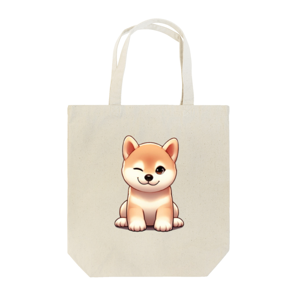 noririnoのウィンク柴 Tote Bag