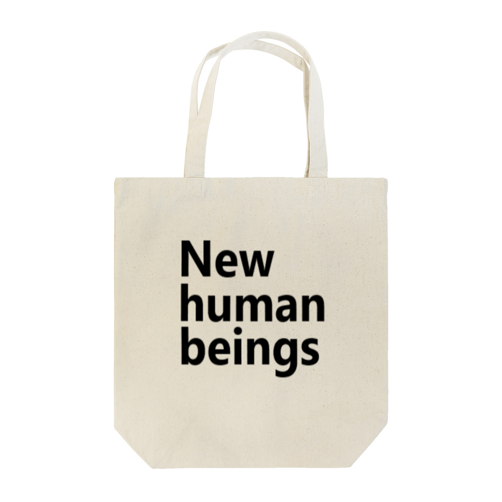 アメリカンベース   GG1966の新人類　新しき人間　New human beings トートバッグ