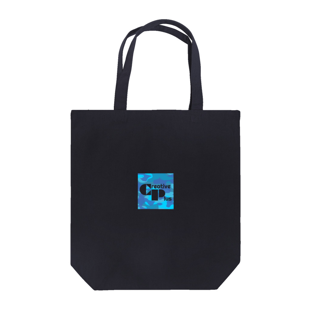Creative PlusのカモフラージュCP-Logo2（青） Tote Bag