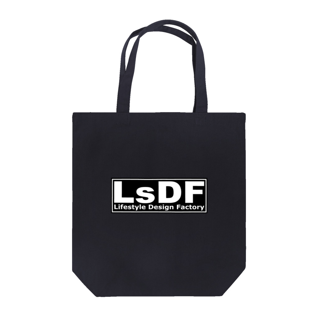 LsDF   -Lifestyle Design Factory-のチャリティー【LsDF】ロゴ トートバッグ