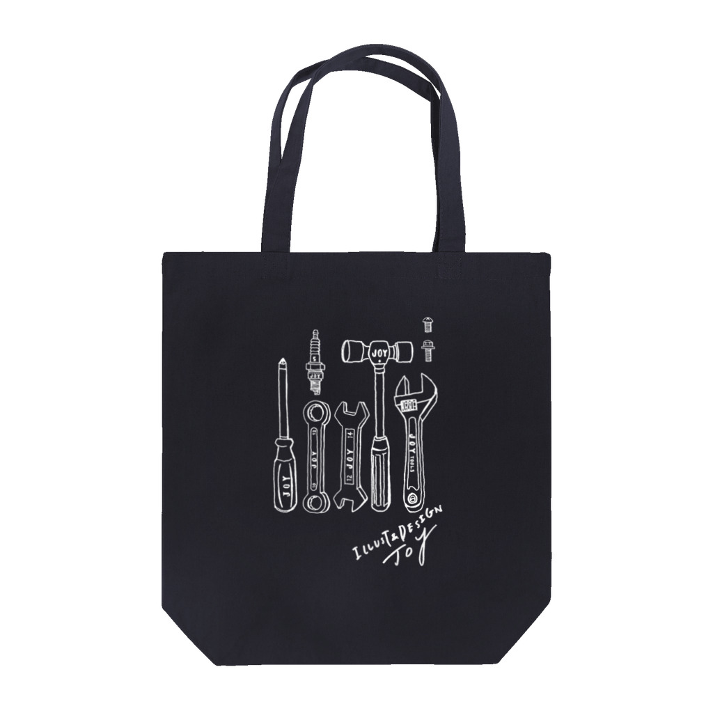 ILLUST&DESIGN JOYのTOOLS-3-w Tote Bag