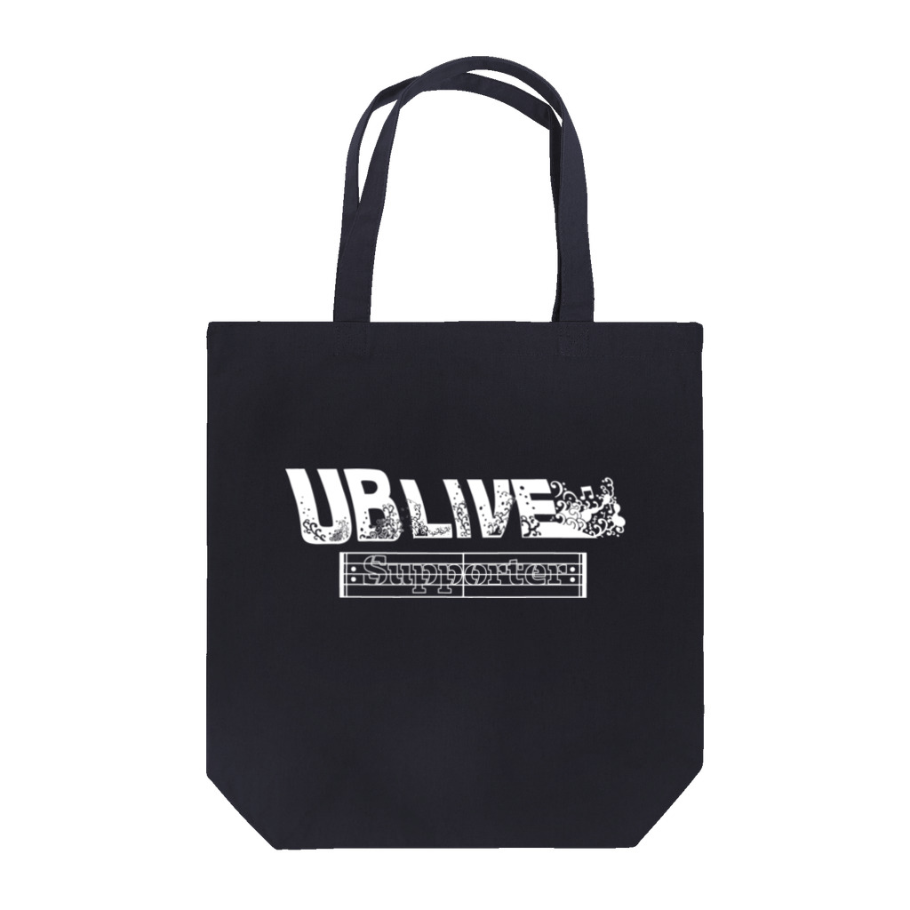 lamedessinのUBLIVE Supporter（WHITE Ink） トートバッグ