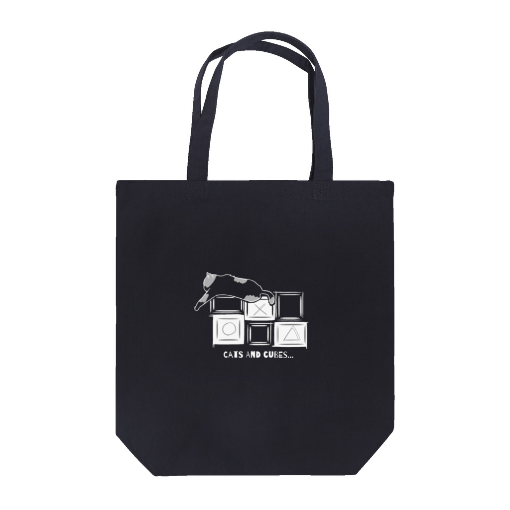 amemugi（あめむぎ）の（白線ver.）〇✕△ Tote Bag