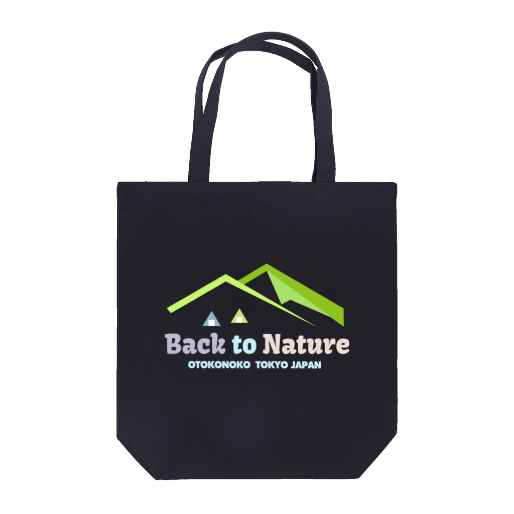 OTOKONOKOTOKYOJAPANのBACK TO NATURE Tote Bag