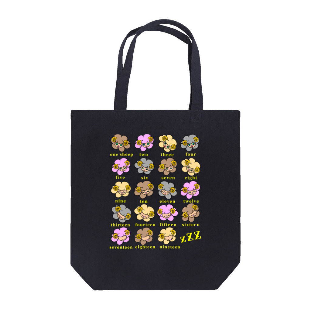 momolove の羊がいっぱい Tote Bag