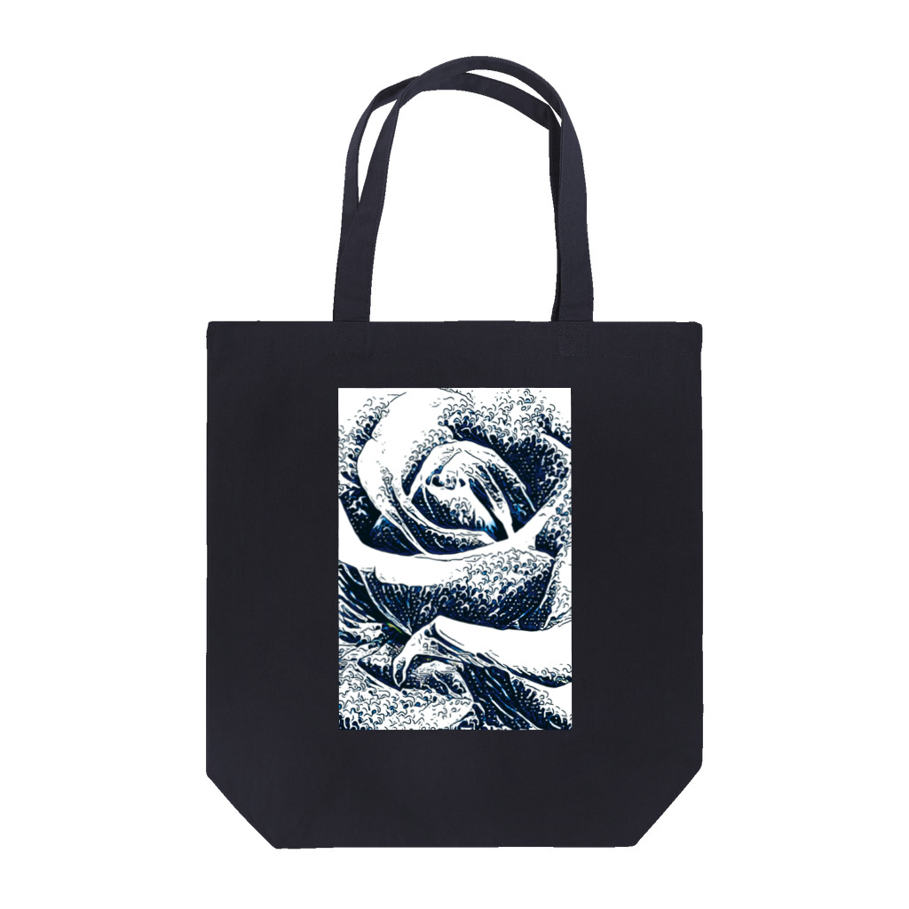 MomenTees ANNEXの浮世の薔薇 Tote Bag