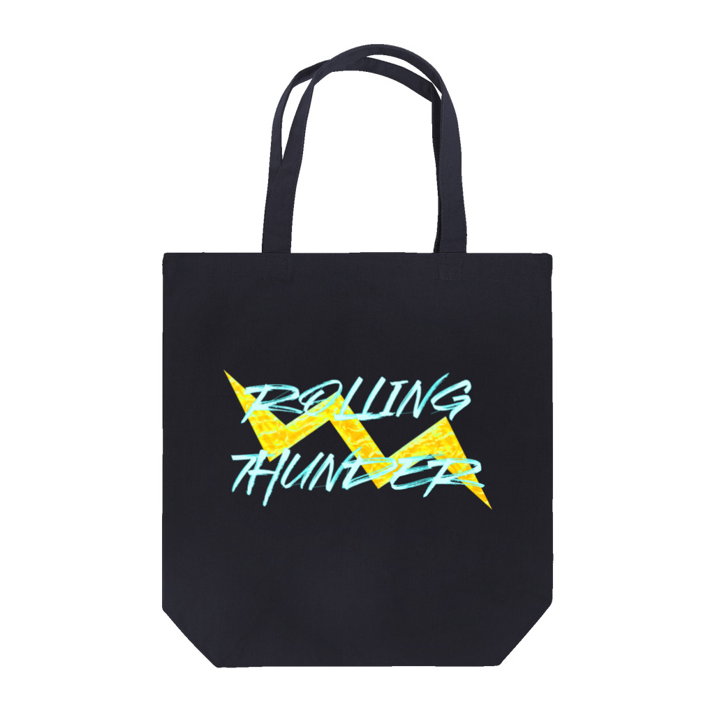 Ａ’ｚｗｏｒｋＳのROLLING THUNDER(英字＋１シリーズ) Tote Bag