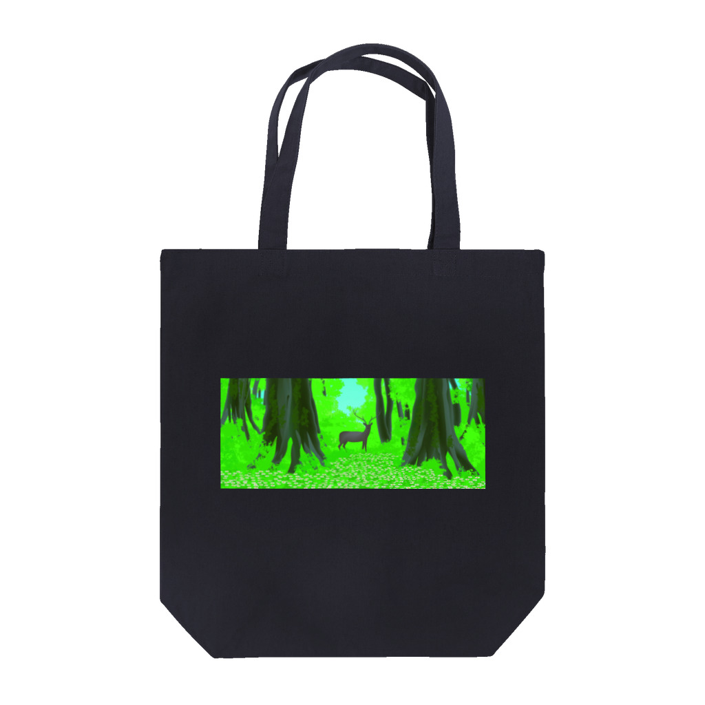 IWAOTHIのお店のエゾシカ原始林 Tote Bag