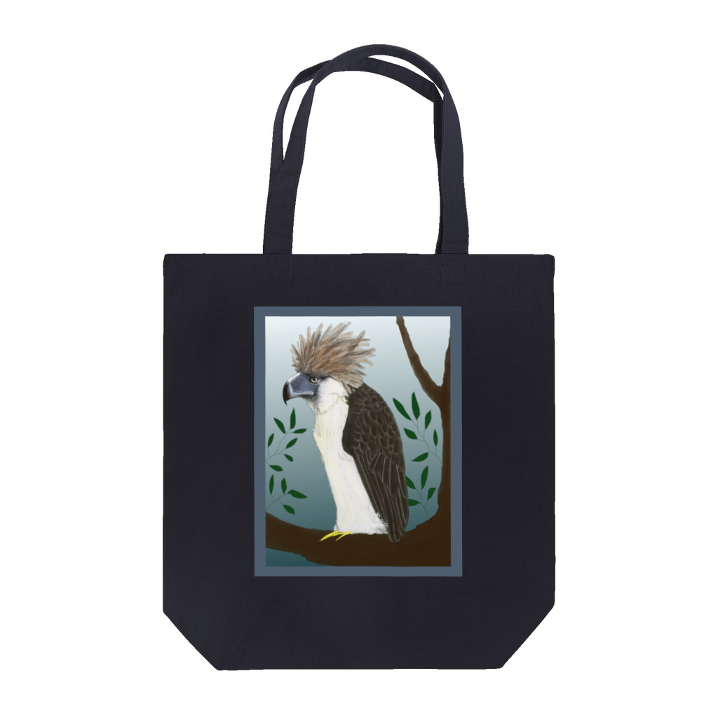 Sea of Grassの遠くを見るフィリピンワシ Tote Bag