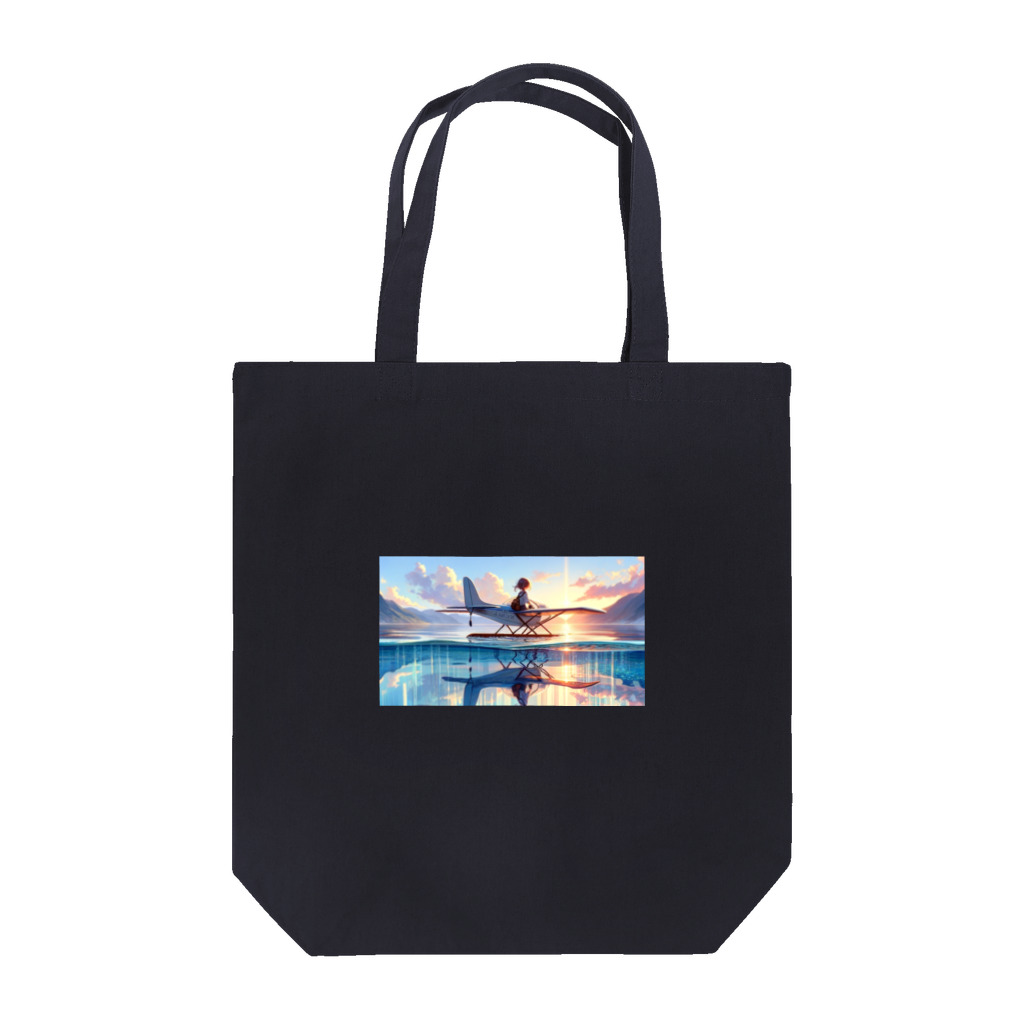 gym_take2　あかさきの水上飛行機 Tote Bag