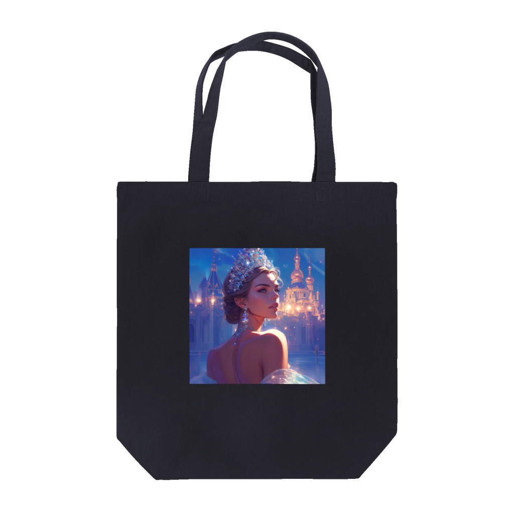 AQUAMETAVERSEの宵闇に輝くクリスタルの女王 Marsa 106 Tote Bag