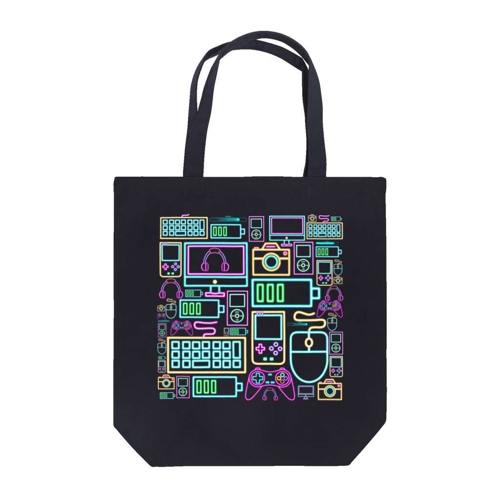 ウィンクの森のネオン Tote Bag