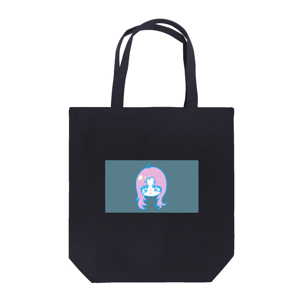 niramanjuのピンクの髪の女の子 Tote Bag