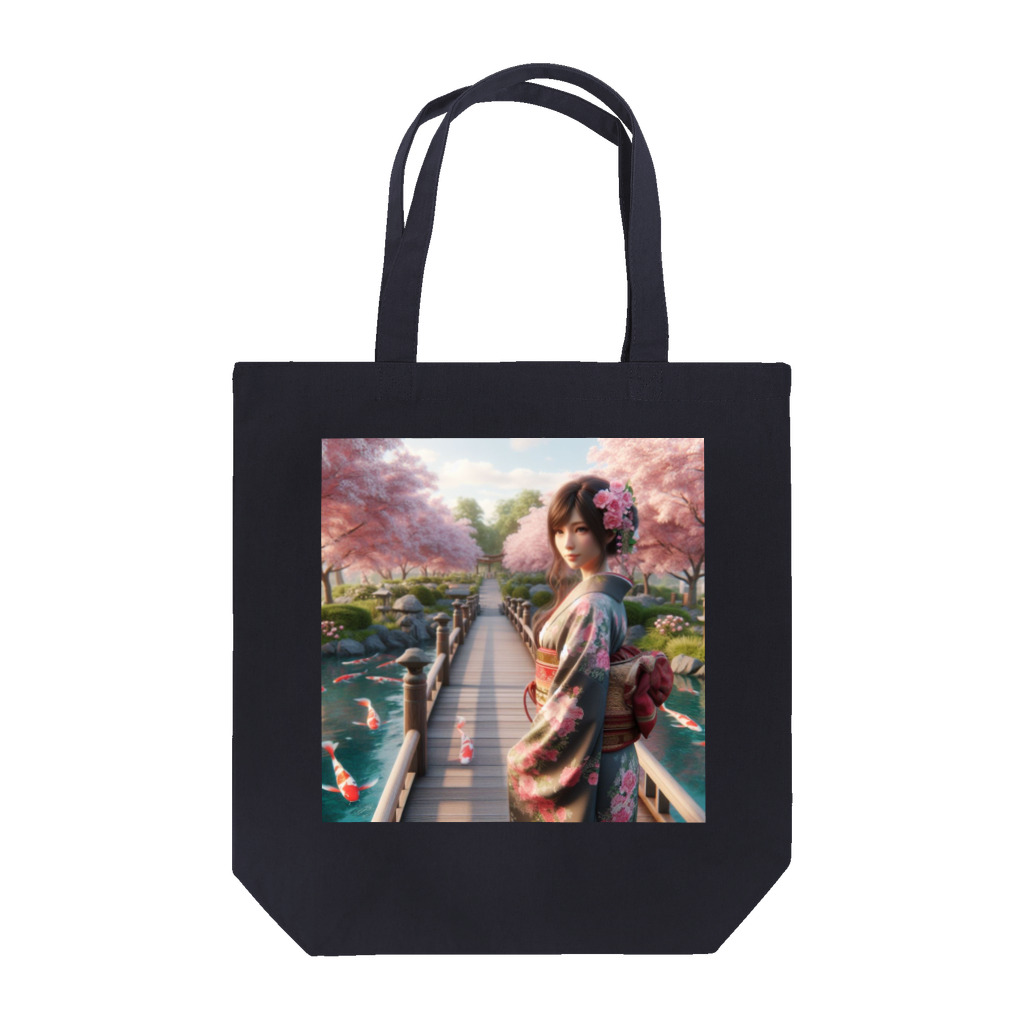 pimo244の和服美人 Tote Bag