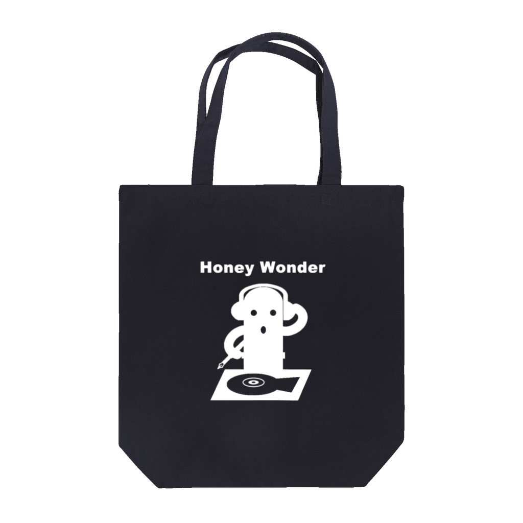 Honey WonderのHoney Wonder DJはにわ　白 Tote Bag