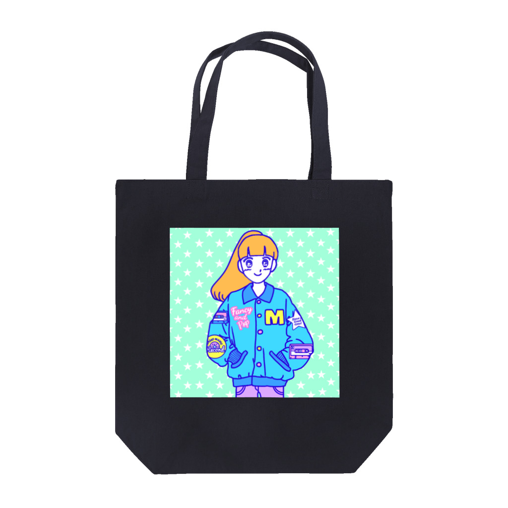 Sugisugi shopのコーチジャケットガール Tote Bag