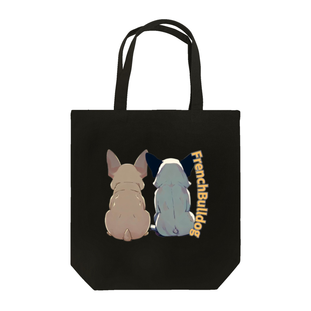 furebuhi　clubの哀愁漂うフレンチブルドッグ Tote Bag