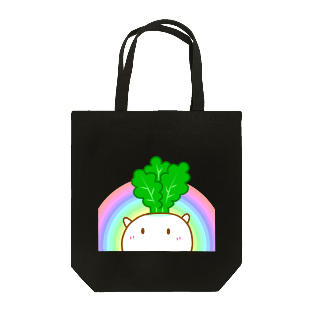 なないろlatte*の白かぶらの千雪 Tote Bag