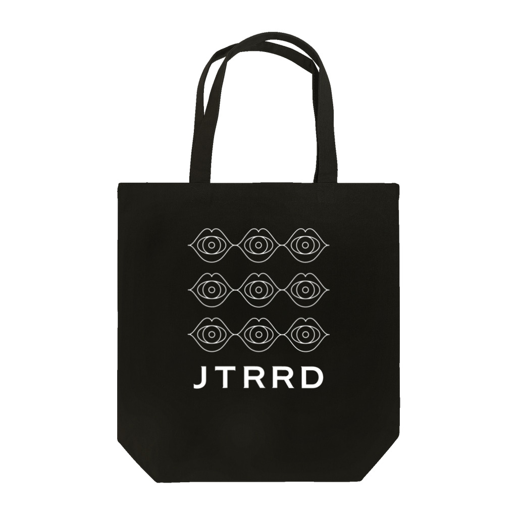 JTRRD products shopのlogo_3_white Tote Bag