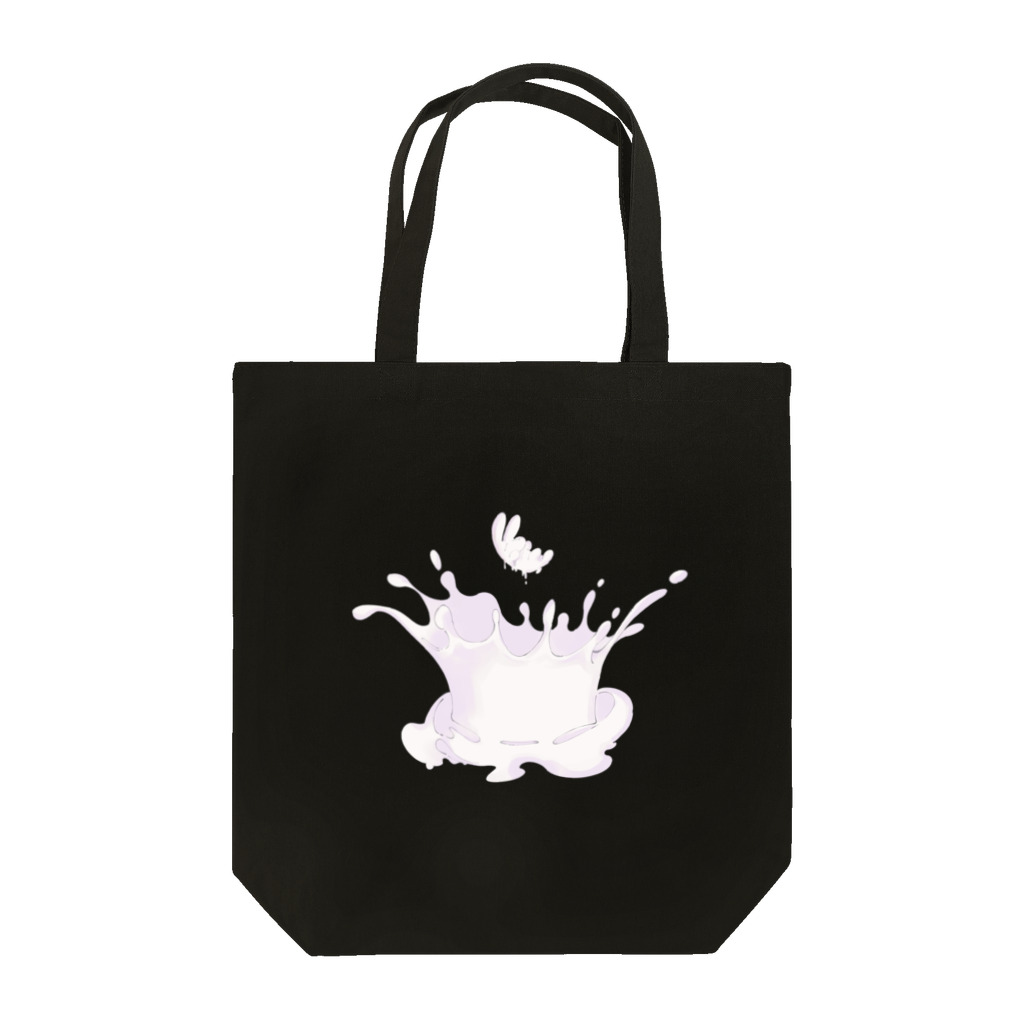 縁起屋のミルククラウンバニー Tote Bag