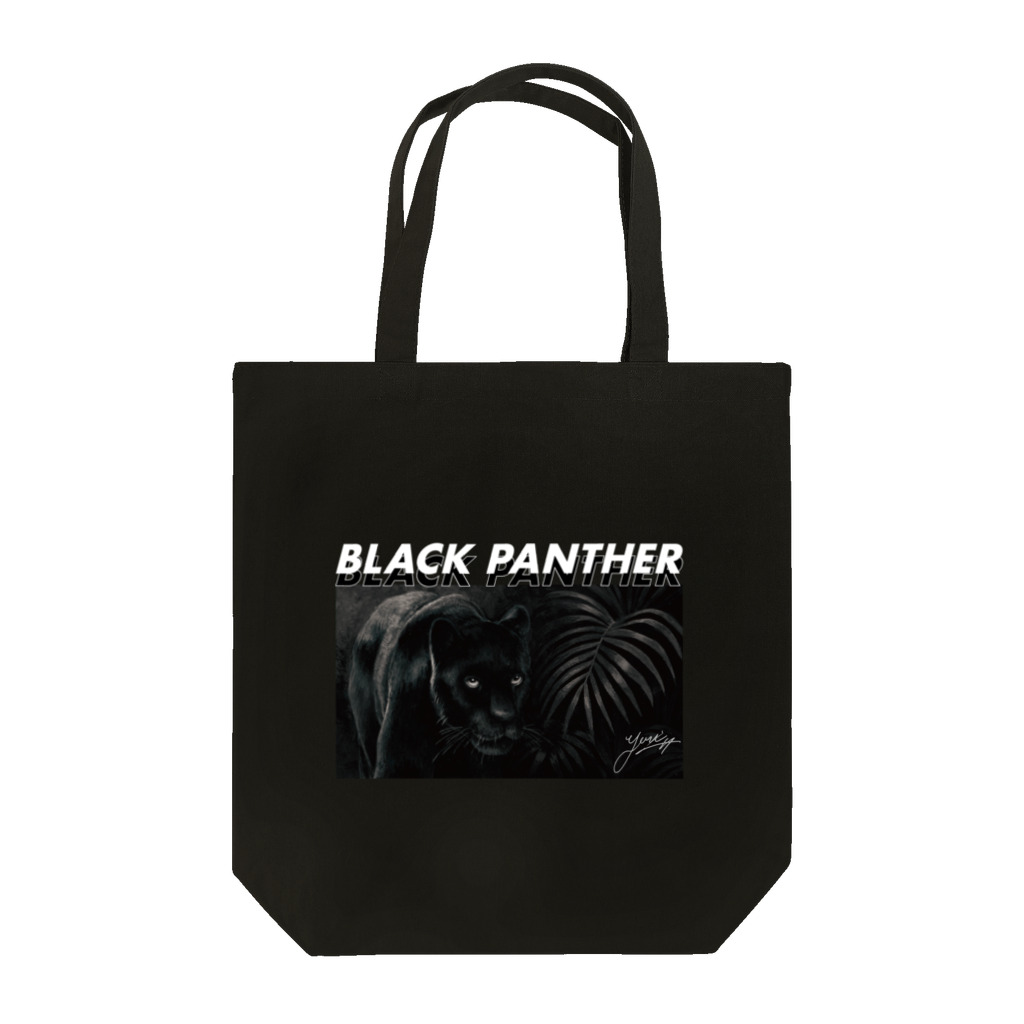 多摩美硬式テニス部フリーマーケットのBlack Panther Tote Bag