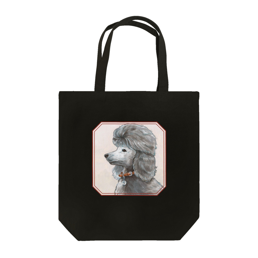 ANNATENのpoodle totebag / black Tote Bag